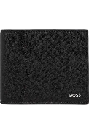 HUGO BOSS Cartera plegable texturizada