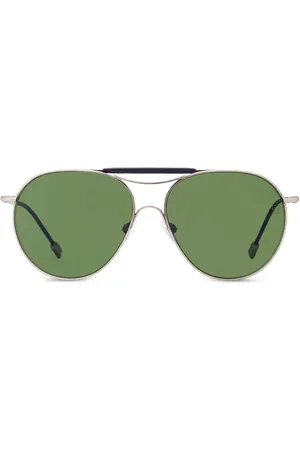 Ermenegildo Zegna Gafas de sol con montura metalizada