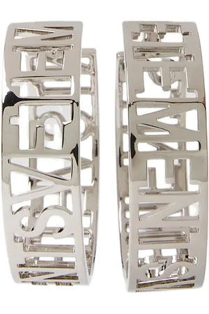 Vetements Pendientes de aro con logo