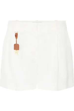 Elisabetta Franchi Shorts estilo gabardina