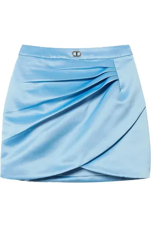 Twin-Set Falda corta plisada