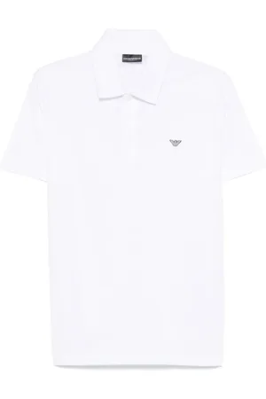 Emporio Armani Polo con parche Eagle