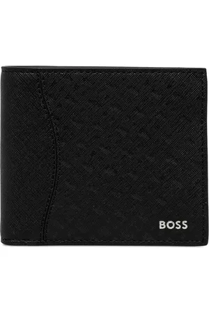 HUGO BOSS Cartera plegable texturizada