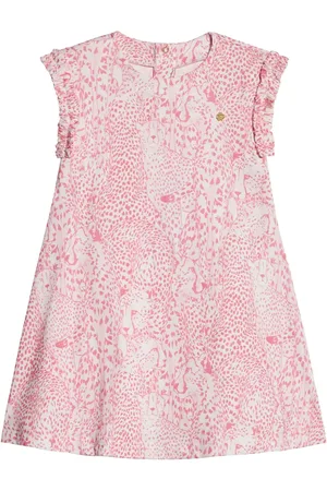 Roberto Cavalli Vestido con animal print