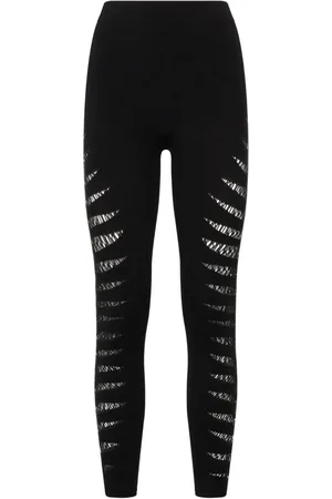 Roberto Cavalli Leggins con motivo de piel de pitón