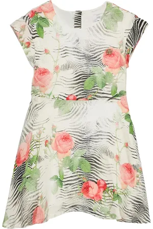 Roberto Cavalli Vestido con motivo floral