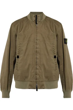 Stone Island Chaqueta bómber con parche Compass
