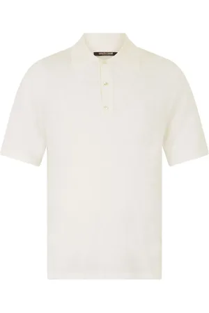 Roberto Cavalli Polo con motivo en jacquard