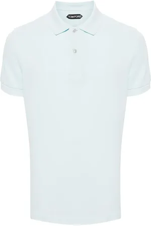 Tom Ford Polo con ribete trenzado