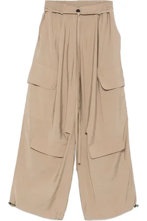 ISABEL BENENATO Pantalones anchos estilo cargo