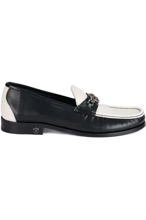 Roberto Cavalli Mocasines con placa del monograma