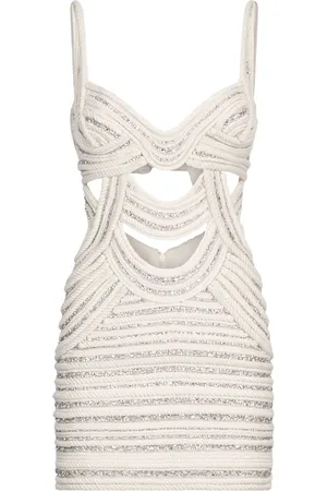 Roberto Cavalli Vestido corto con abertura