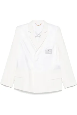 Victoria Beckham Blazer con parche del logo