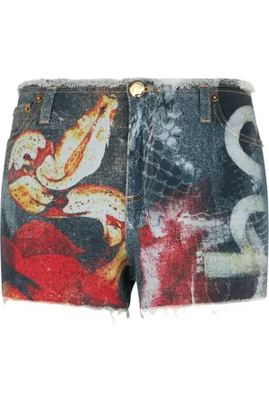 Roberto Cavalli Bermudas con estampado abstracto