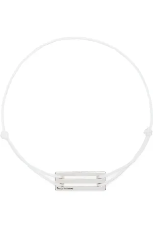 Le Gramme Pulsera de cuerda en plata de ley