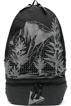 and wander Mochila con detalles rasgados