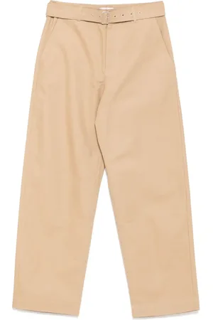 Maison Kitsuné Pantalones con cinturón