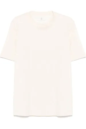 Brunello Cucinelli Camiseta de tejido jersey
