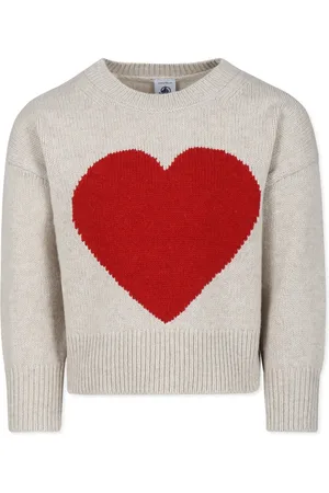 Petit Bateau Jersey con motivo de corazón