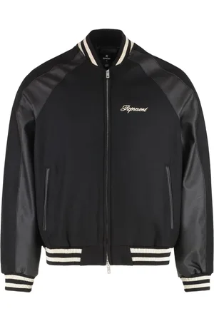 Represent Chaqueta bómber con logo bordado