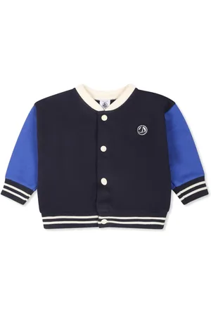 Petit Bateau Chaqueta bómber con logo bordado