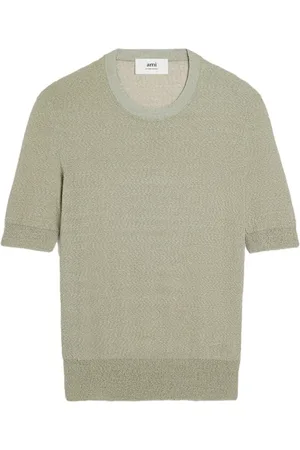 Ami Top con cuello redondo