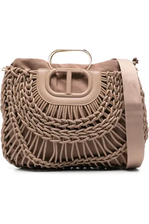 Twin-Set Bolso shopper con diseño trenzado
