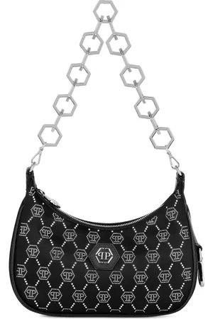 Philipp Plein Bolso de hombro con motivo del monograma