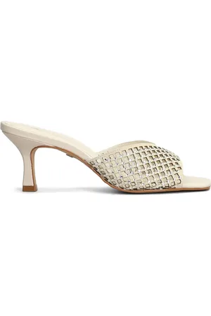 CARRANO Mules de piel con tacón de 60 mm