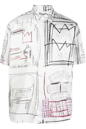 Etudes Camisa de Wacko Maria x Jean-Michel Basquiat