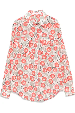CENERE GB Camisa con estampado abstracto