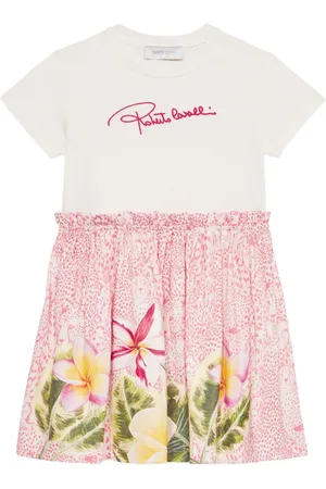Roberto Cavalli Vestido estampado