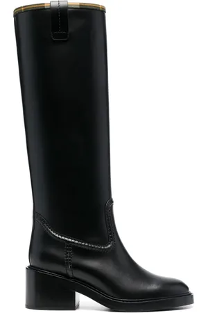 Chloé Botas con tacón cuadrado