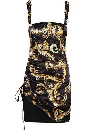 VERSACE Vestido corto Chromo Couture
