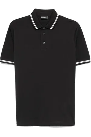 Emporio Armani Polo con bordado Eagle