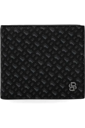 HUGO BOSS Cartera plegable con monograma