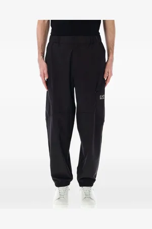 EA7 Pantalones de chándal con logo estampado