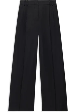 Another Tomorrow Pantalones anchos con pinzas
