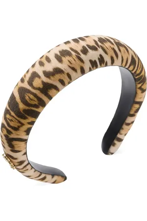 Roberto Cavalli Diadema con estampado de jaguar