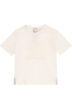 Roberto Cavalli Camiseta de algodón con logo bordado