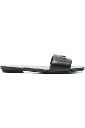 Emporio Armani Sandalias con placa del logo
