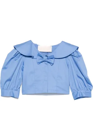 MISS BLUMARINE Camisa con detalle de lazo