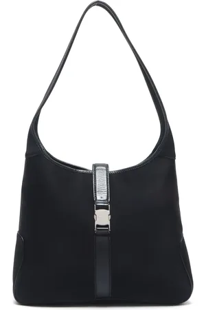 Salvatore Ferragamo Bolso de hombro con broche 2000