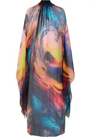 Roberto Cavalli Vestido estampado