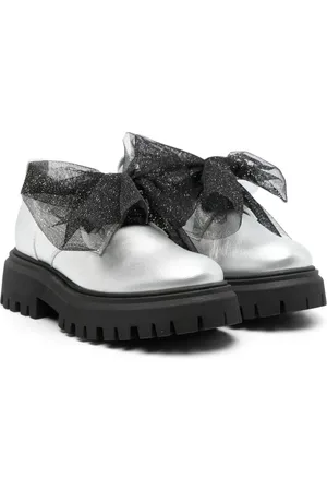 MONNALISA Mocasines con lazo oversize