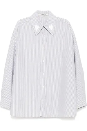 KIMHEKIM Camisa con parche de corazón