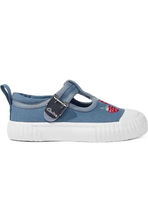 Clarks Zapatillas con fresas bordadas