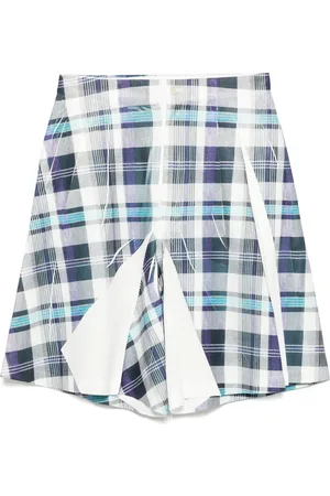Comme des Garçons Bermudas a cuadros tartán