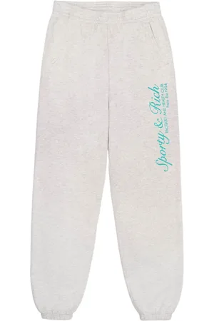 Sporty & Rich Pantalones de chándal con logo