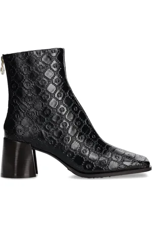 Marine Serre Botines con diseño en relieve